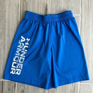 Under Armour Athletic Blue Shorts Size 7